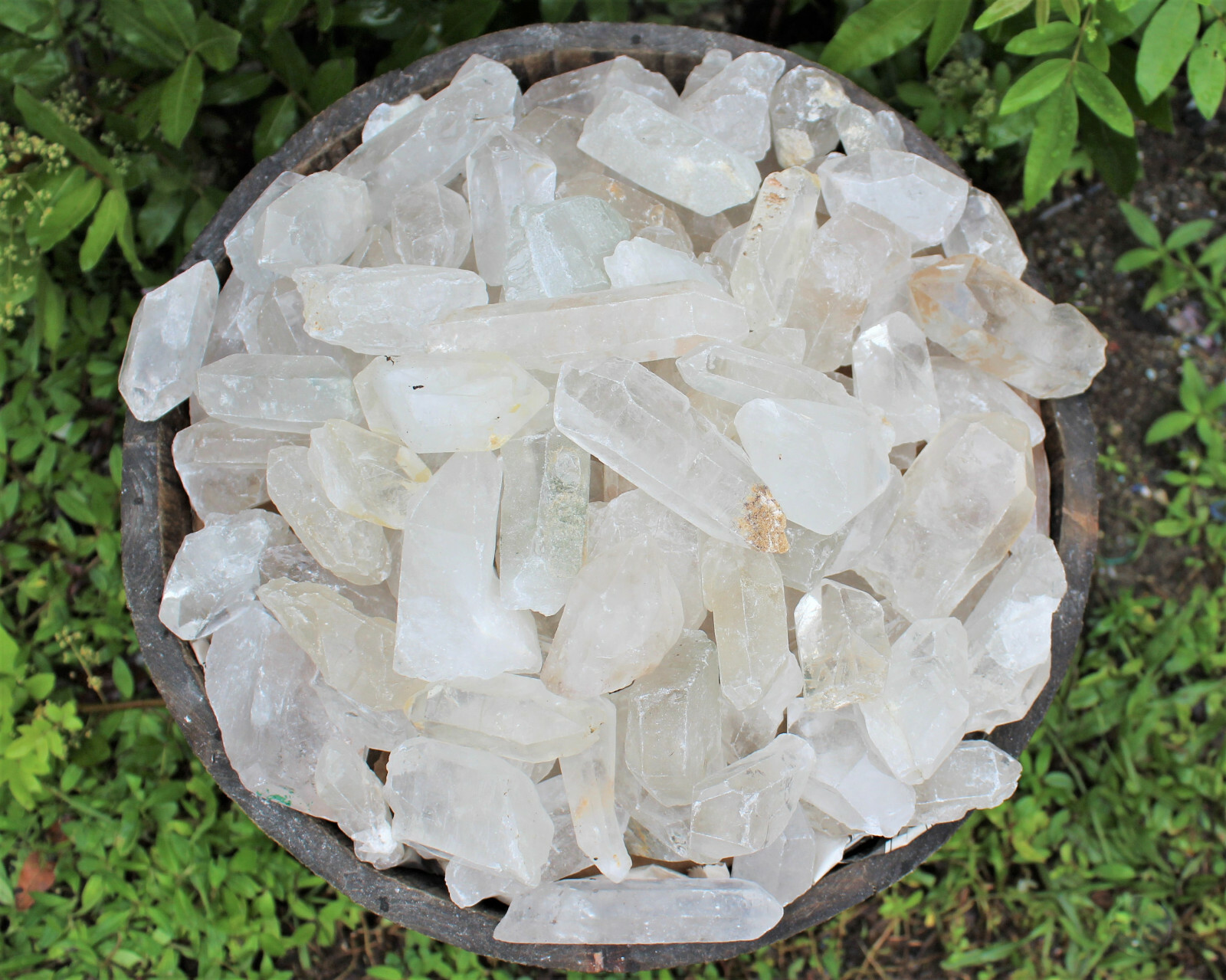 Wholesale CLEARANCE Bulk Lot 1 lb Rough Natural Quartz Crystal Points 16 oz