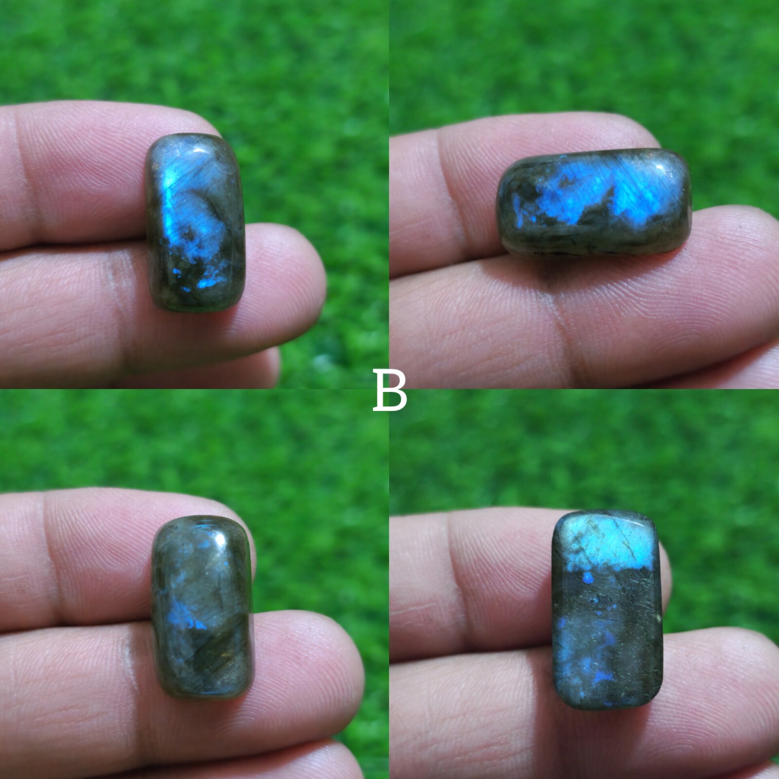 Rare Multi Fire Labradorite Mix Shape Cabochon Loose Gemstone Jewelry For Making