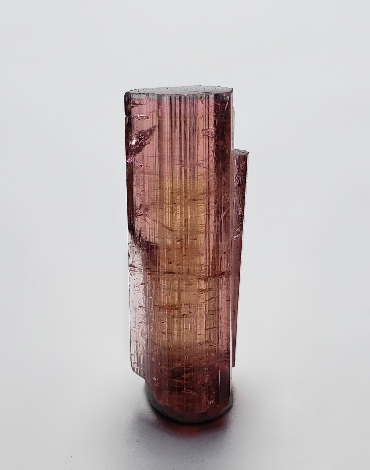 Top Quality Bi Colour Tourmaline Crystals From Afghanistan Mine 7.0 Carats
