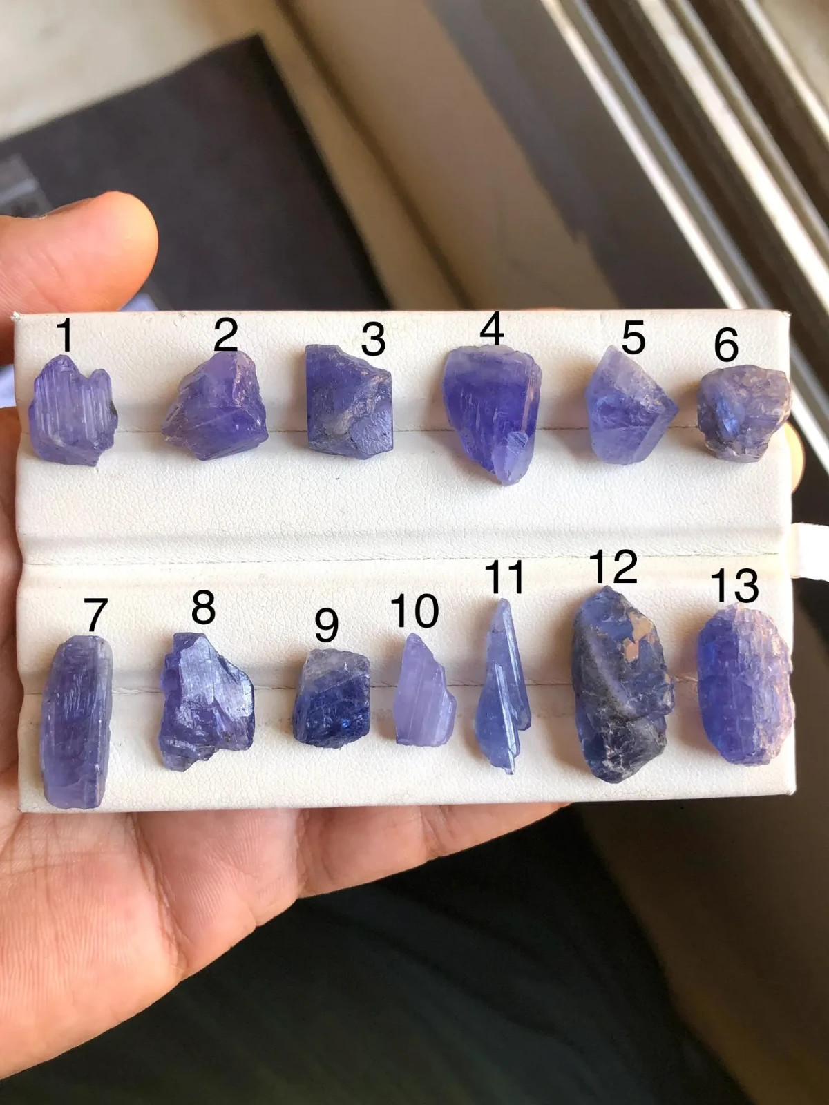 Natural Specimen Tanzanite Raw, AAA Blue Tanzanite Rough,Gemstone Minerals,Tz#40