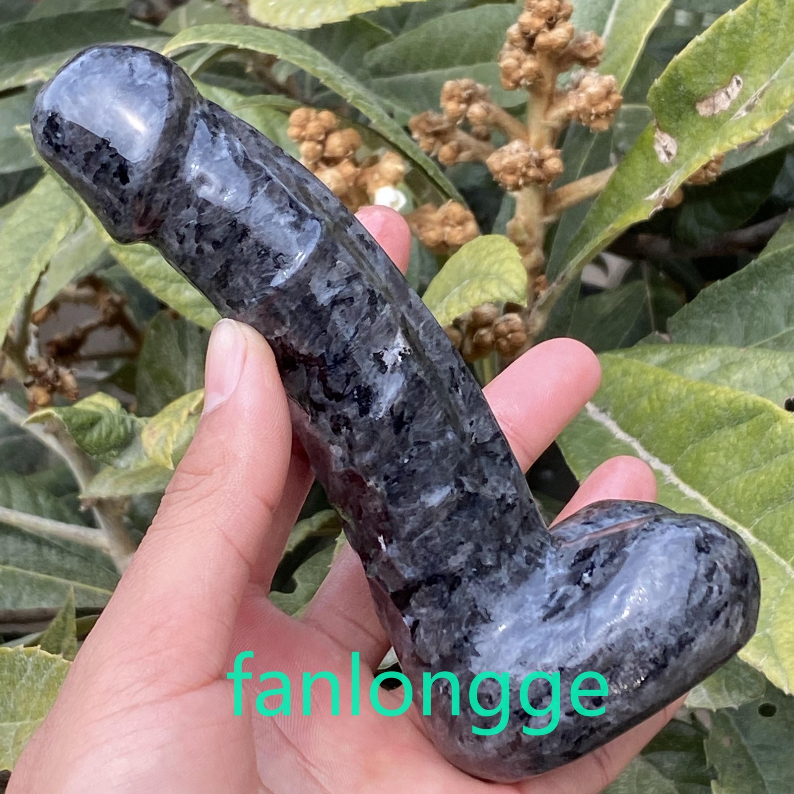 6″ Wholesale Natural specctrolite male penis Quartz Crystal Carved Figurines 1pc