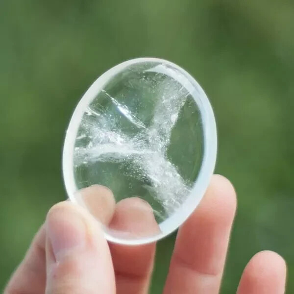 Natural Worry Stone Crystal – Gemstone Selection Healing Protection Pocket Stone
