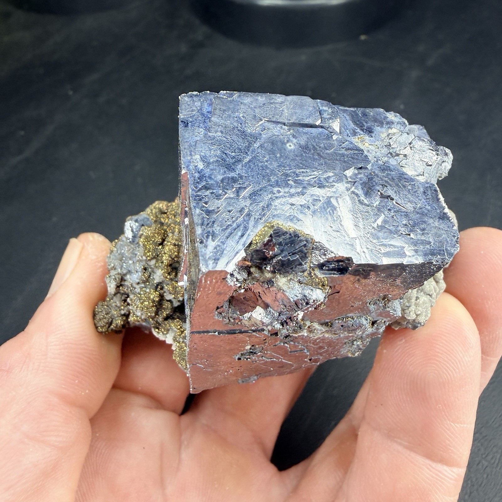 Galena Chalcopyrite Dolomite Crystal Combo / Missouri *Video*