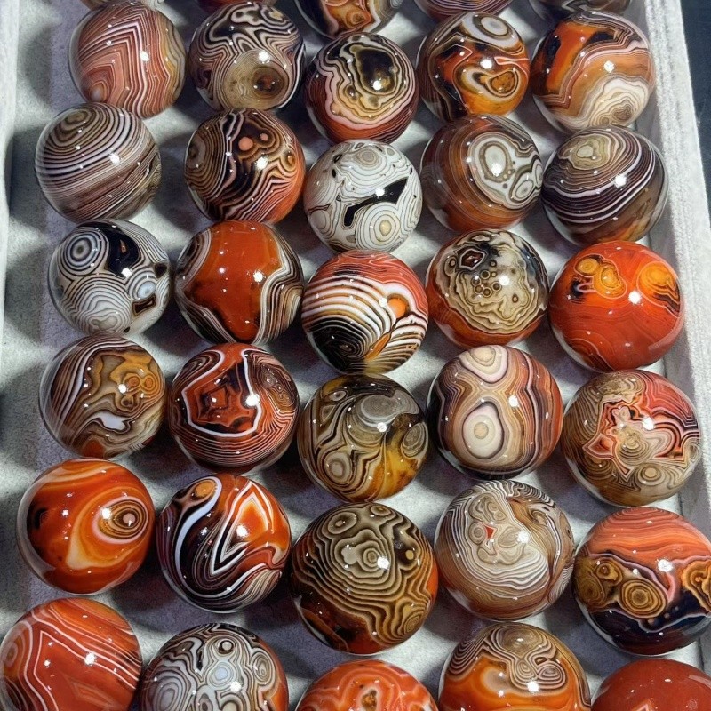 2.2LB 40-45mm Natural Quartz Crystal Agate Ball Reiki Divination Healing Random
