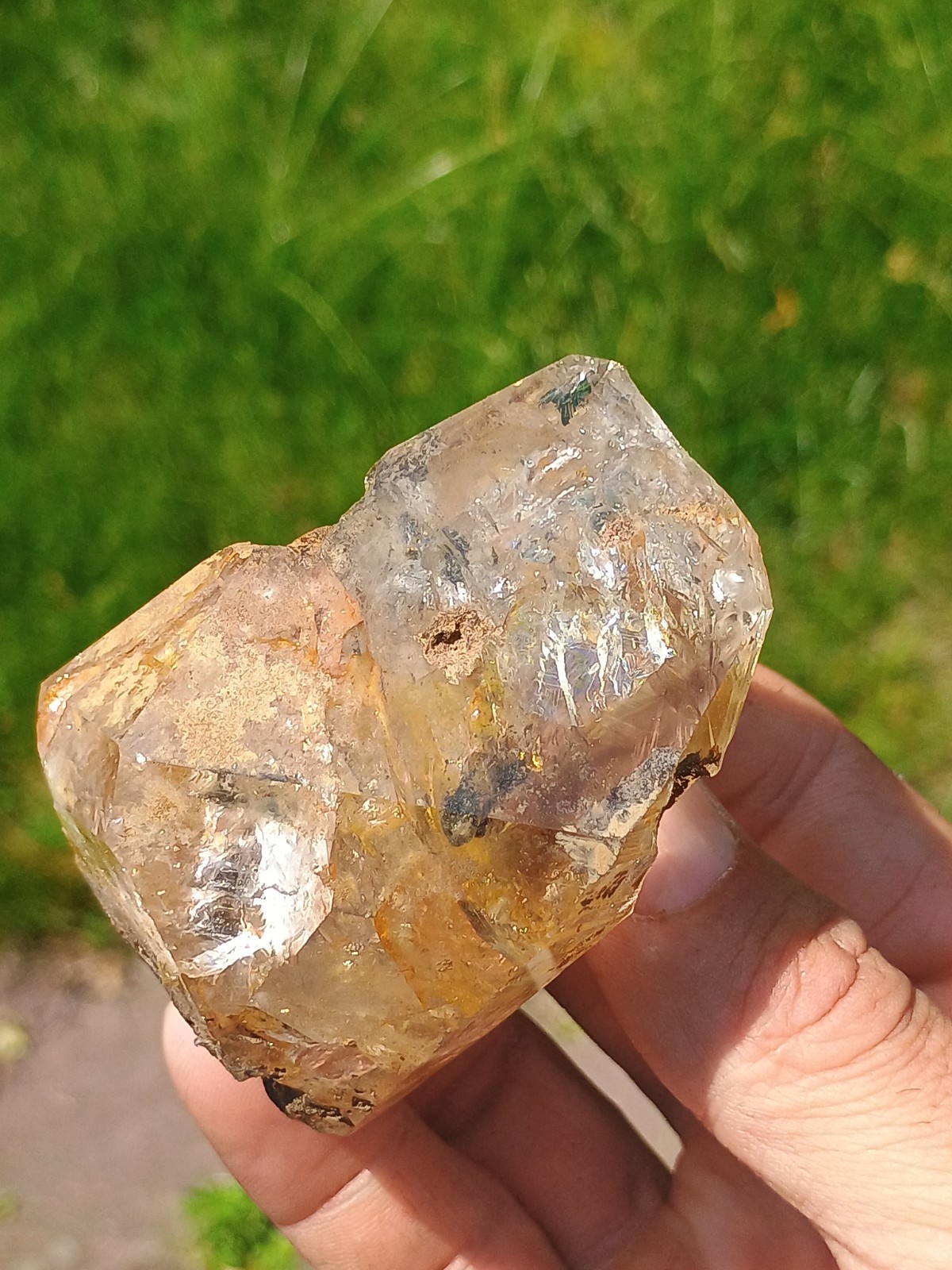 Herkimer 💎 Golden 💛 Healer Miner Direct From NY ❤️