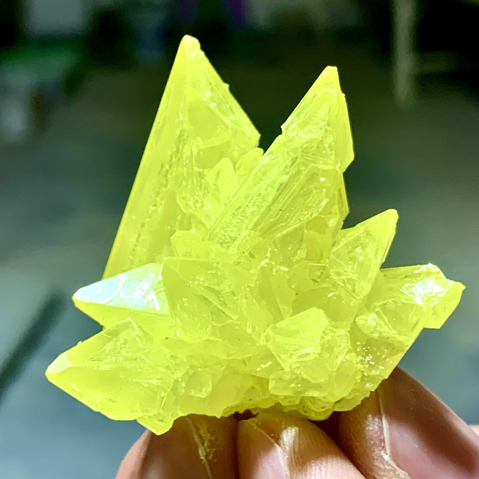 16G Mineral * * Large scale natural sulfur matrix in Sicily