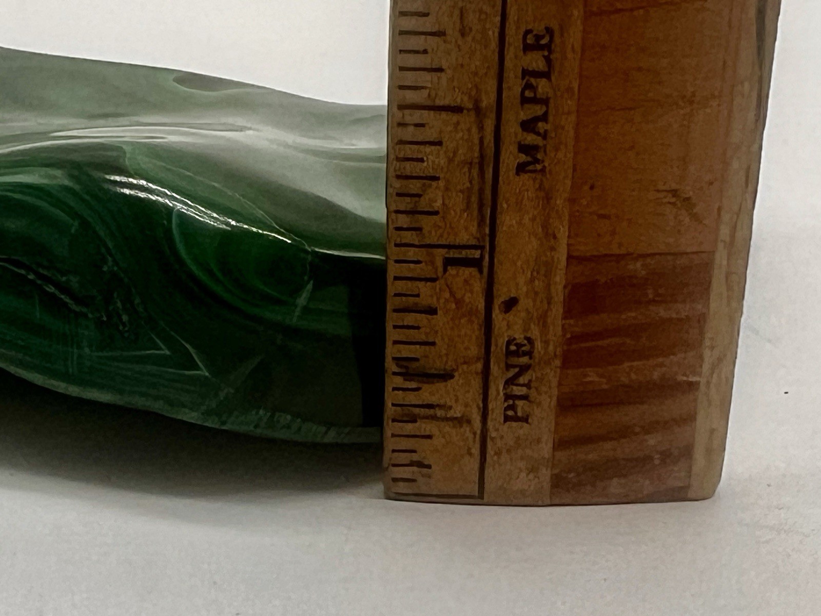 Polished Malachite Freeform Congo 426g (0.94 lb) Reiki Mineral Display Stone