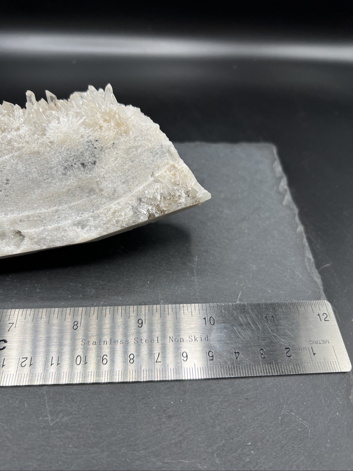1.13 Lbs. Natural White Clear Quartz Crystal Cluster Rough Specimen