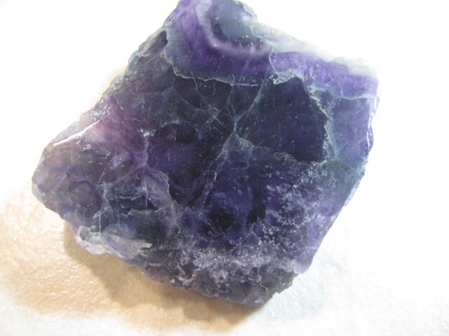 RF5 – 120g PALM SIZE+ RAINBOW FLUORITE SLAB 1 SIDE POLISHED GEMSTONE slice stone