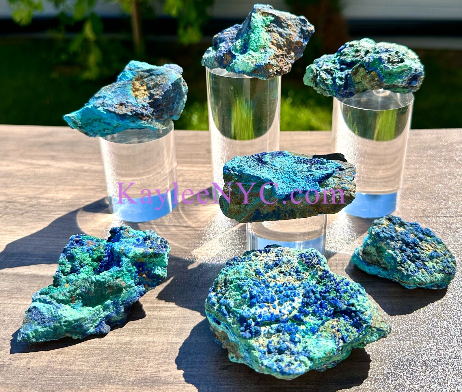 Wholesale Lot 2 Lbs Natural Azurite Chrysocolla Crystal Raw Healing Energy