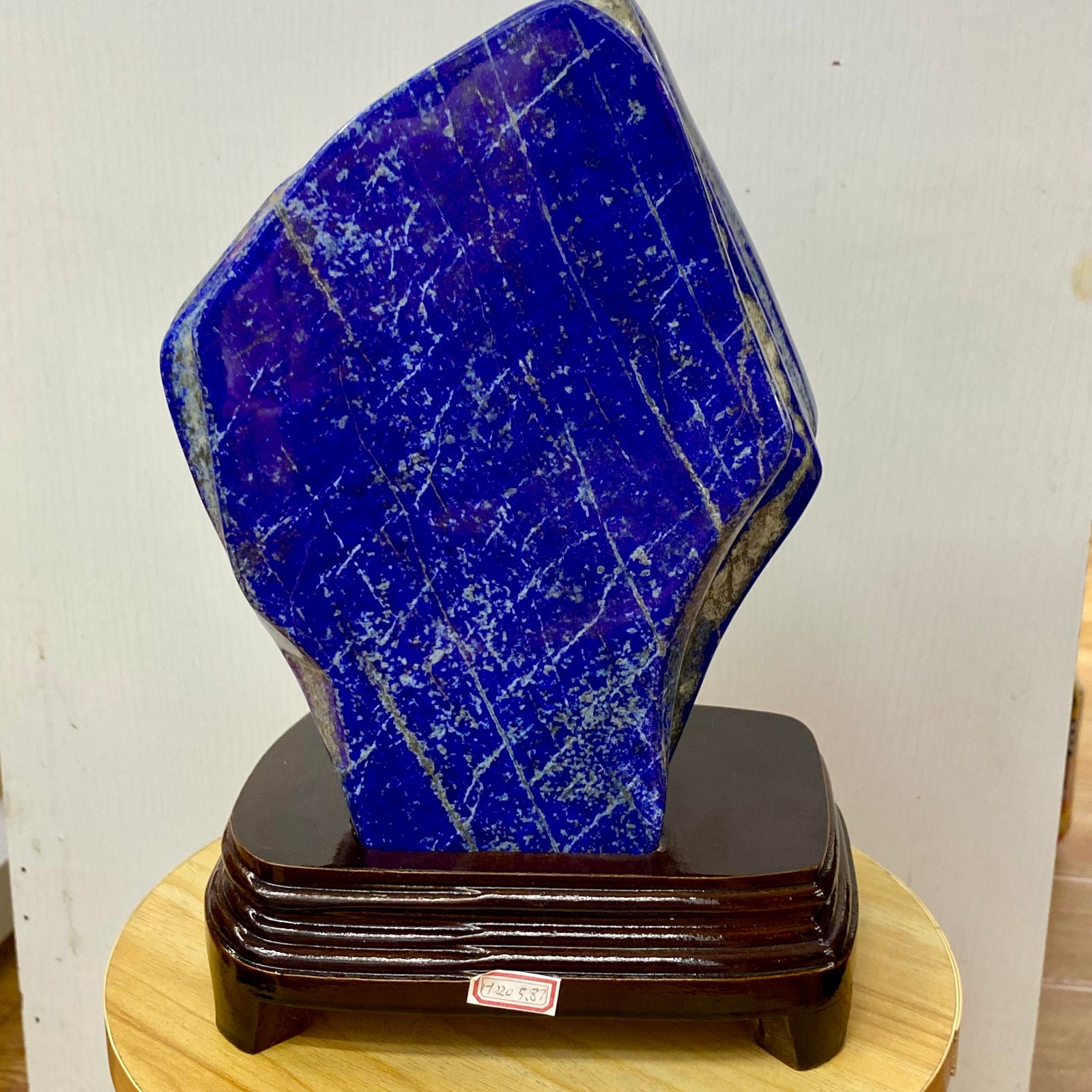 12.94LB Natural Stone Lapis Lazuli Freeform Polished Crystal Mineral Specimen