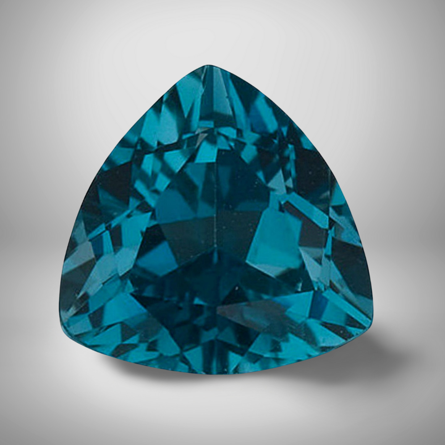 London Blue Topaz Trillion Cut Gemstone 2.5 Cts – 10 mm Calibrated Loose Gem