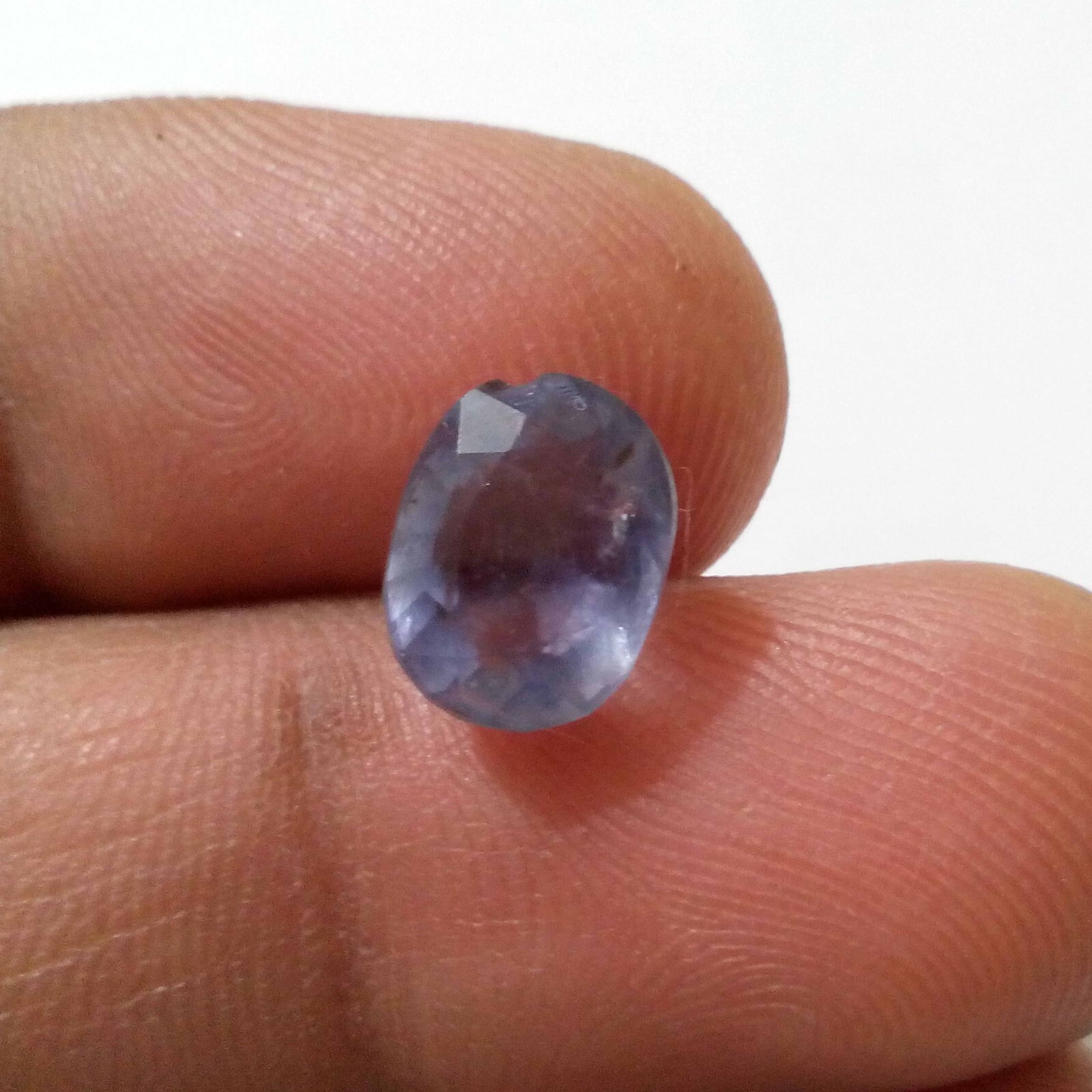 Good Quality Blue Iolite Faceted Oval Shape 3.30 Crt 10x8x5.50 MM Loose Gemstone