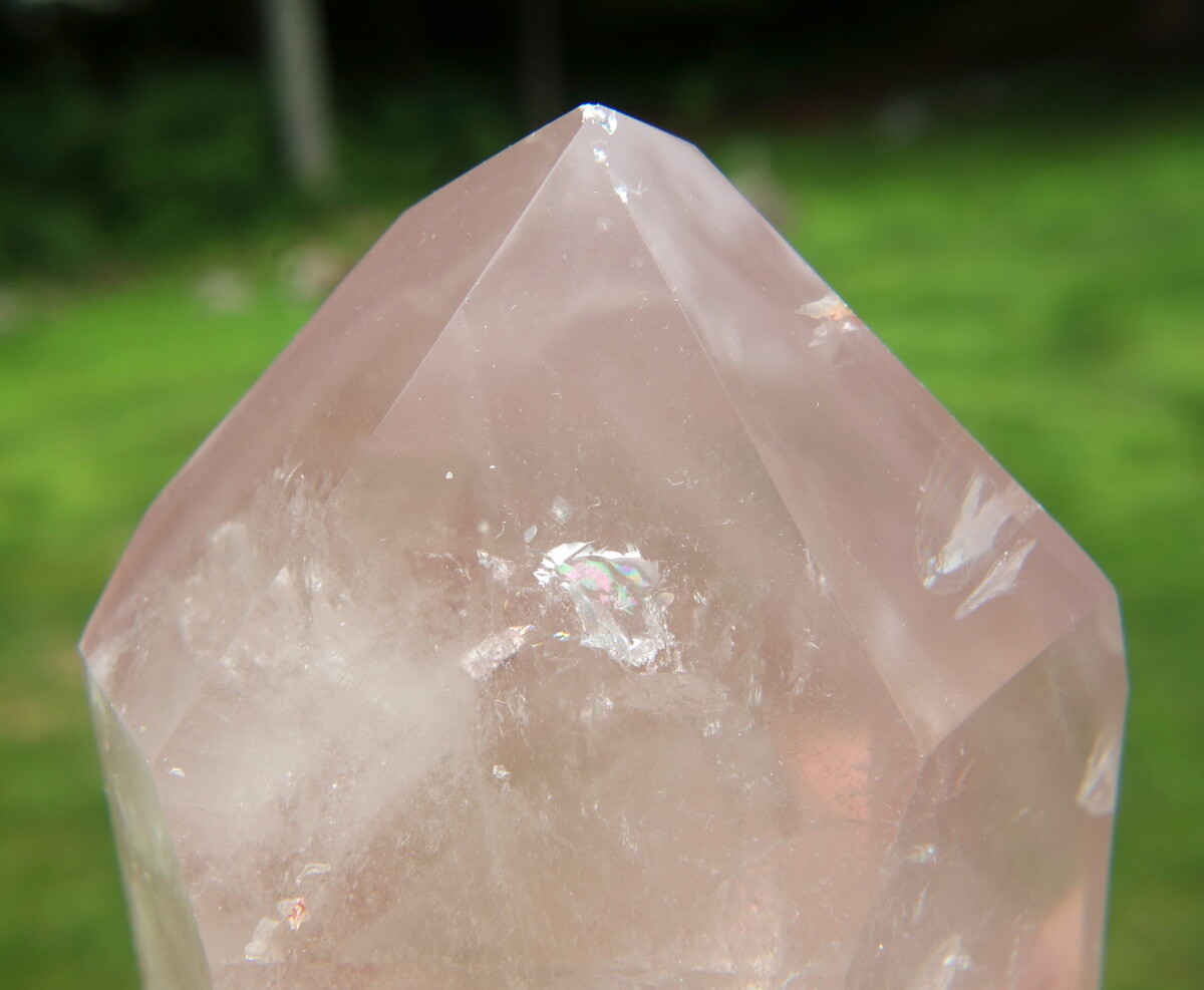 Lithium Quartz Isis Crystal Polished with Gentle Energy