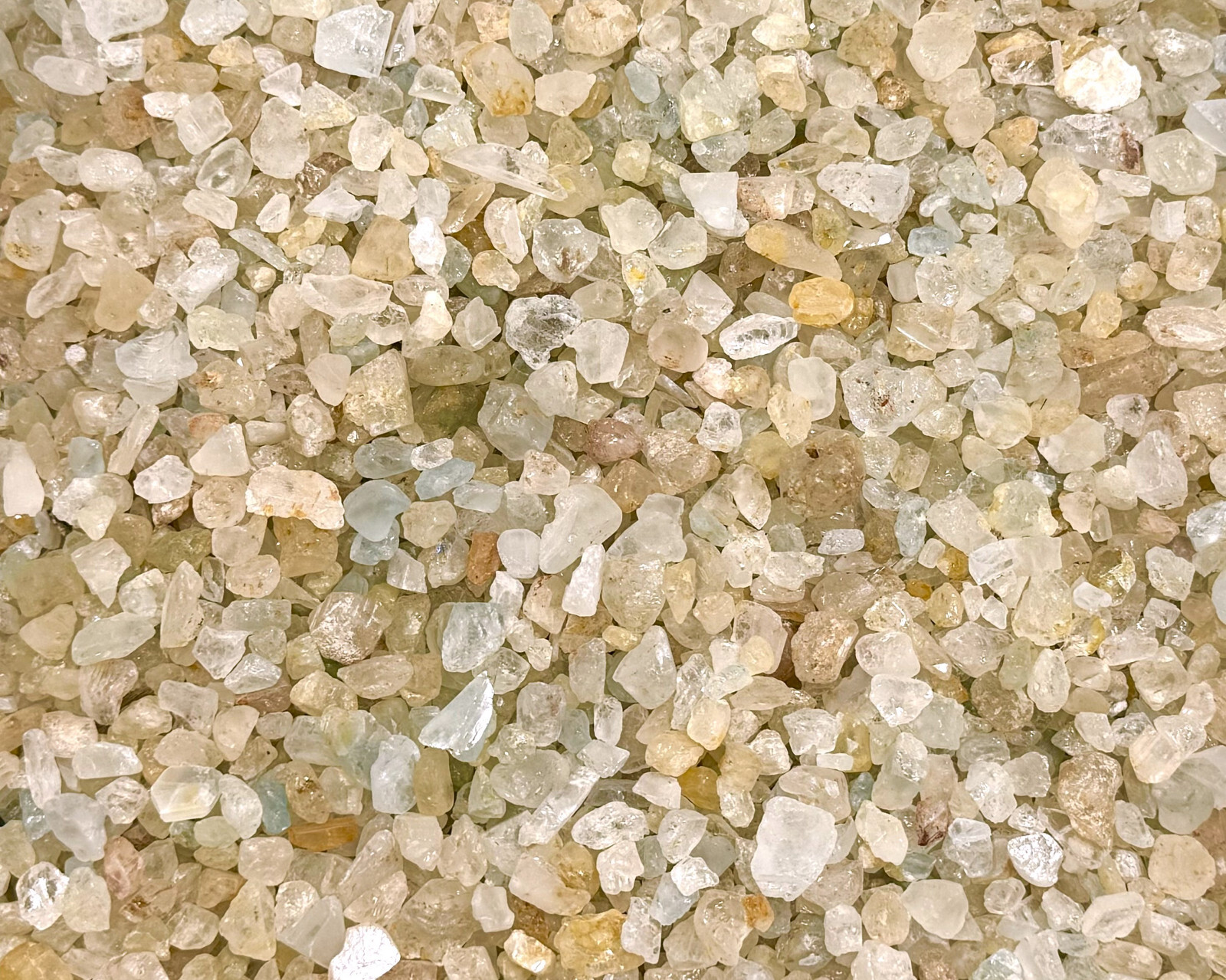 1/4 lb Bulk Lot Natural Rough Topaz Crystals (Raw Yellow Healing Gemstones 4 oz)