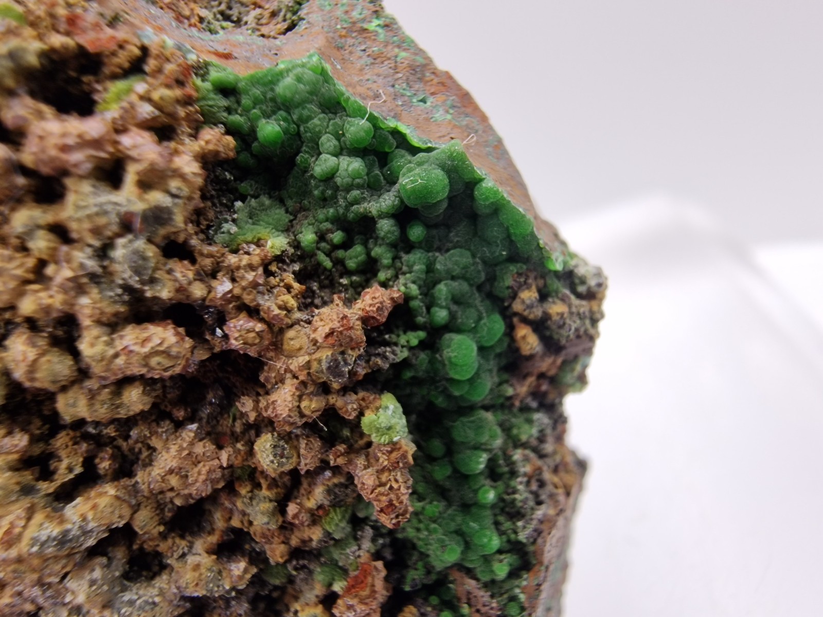 Conichalcite crystals From Lavrion , Greece