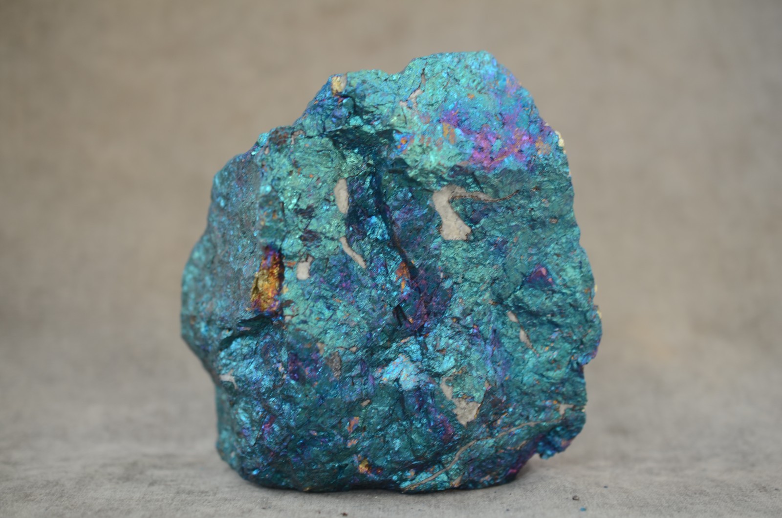 5 pound 2 ounce Pound Peacock Ore Specimen Zacatecas Mexico