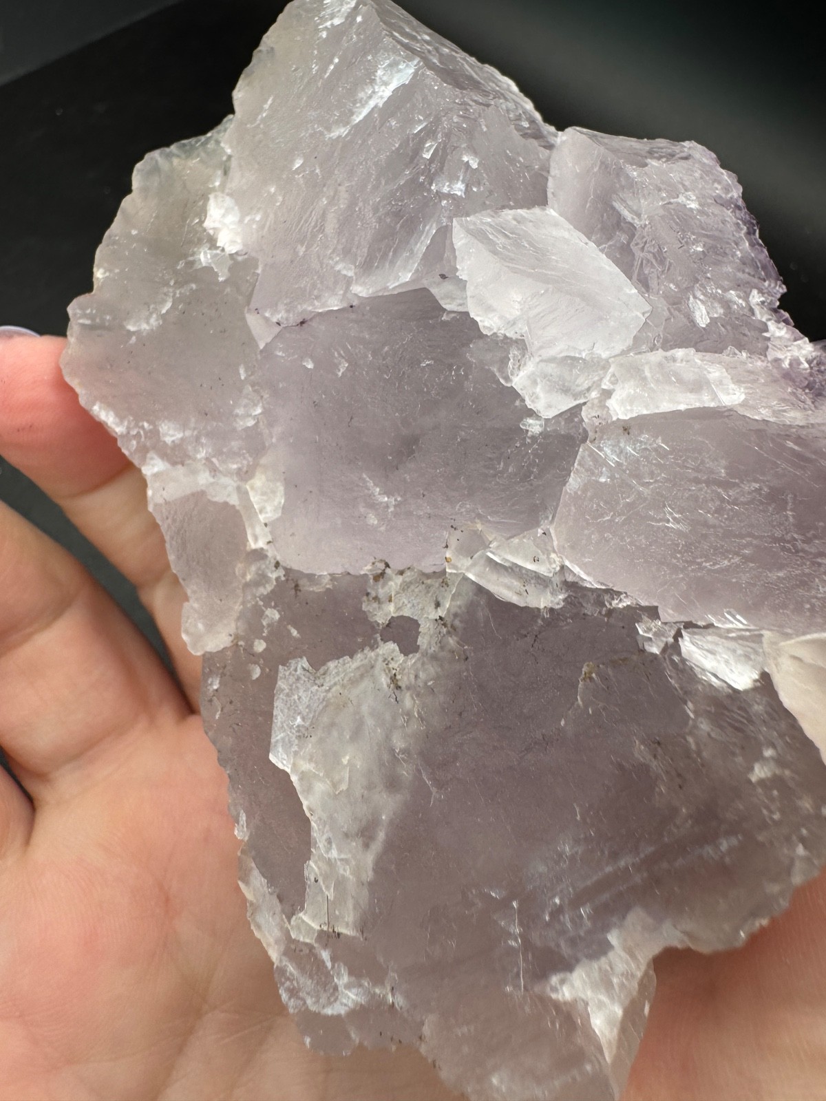 6550 NEW Database Fluorite Purple Triangle Yun Nan 402g