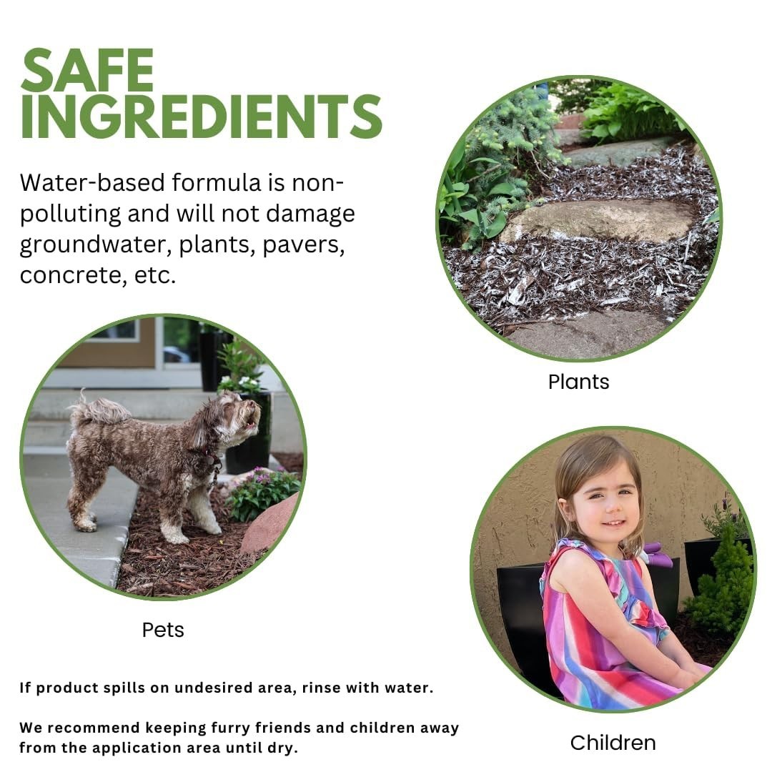 Mulch & Rock Binder 5 Gal – Waterproof Plant Safe Stabilizer Glue