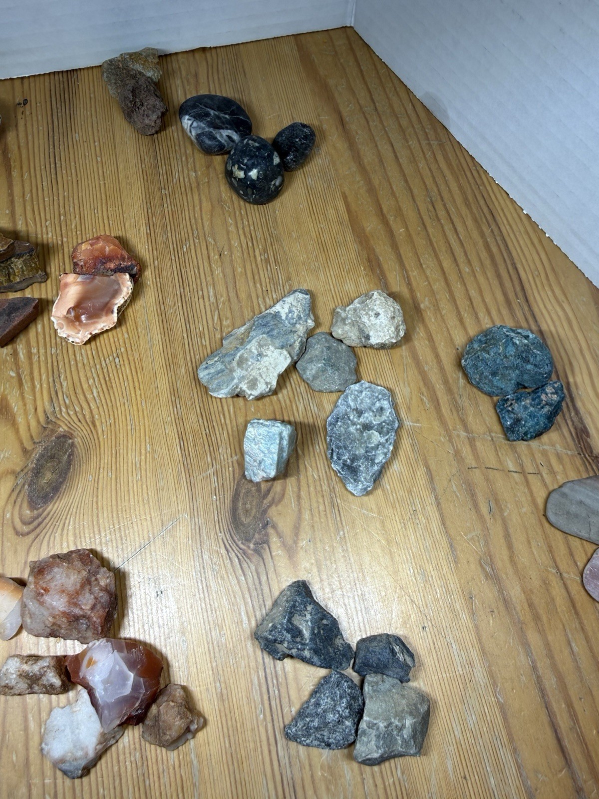 Mixed Crystal Lot 70+ Raw Polished Stones Rocks Gemstones And Pillars Spiritual