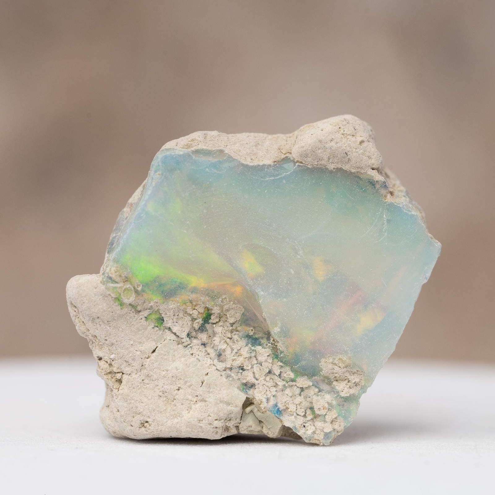 Ethiopian Opal Natural Opal Stone Raw Crystal Specimen Collector Gift