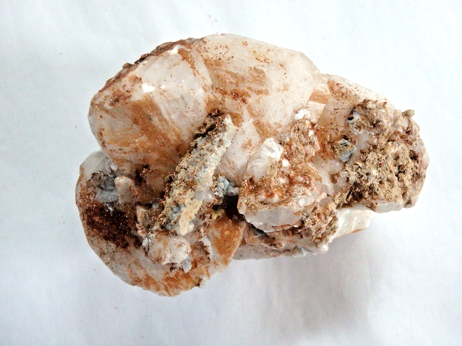 Crystal 🤎 Dolomite & Quartz with Pyrite $36 🤎 340.3 grams