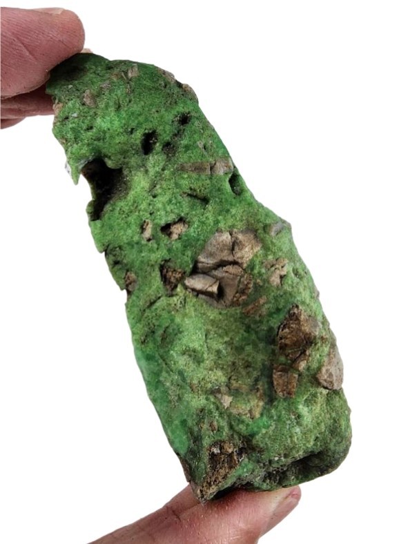 Lucin Variscite in Matrix Faced Rough Utah 98.2 grams