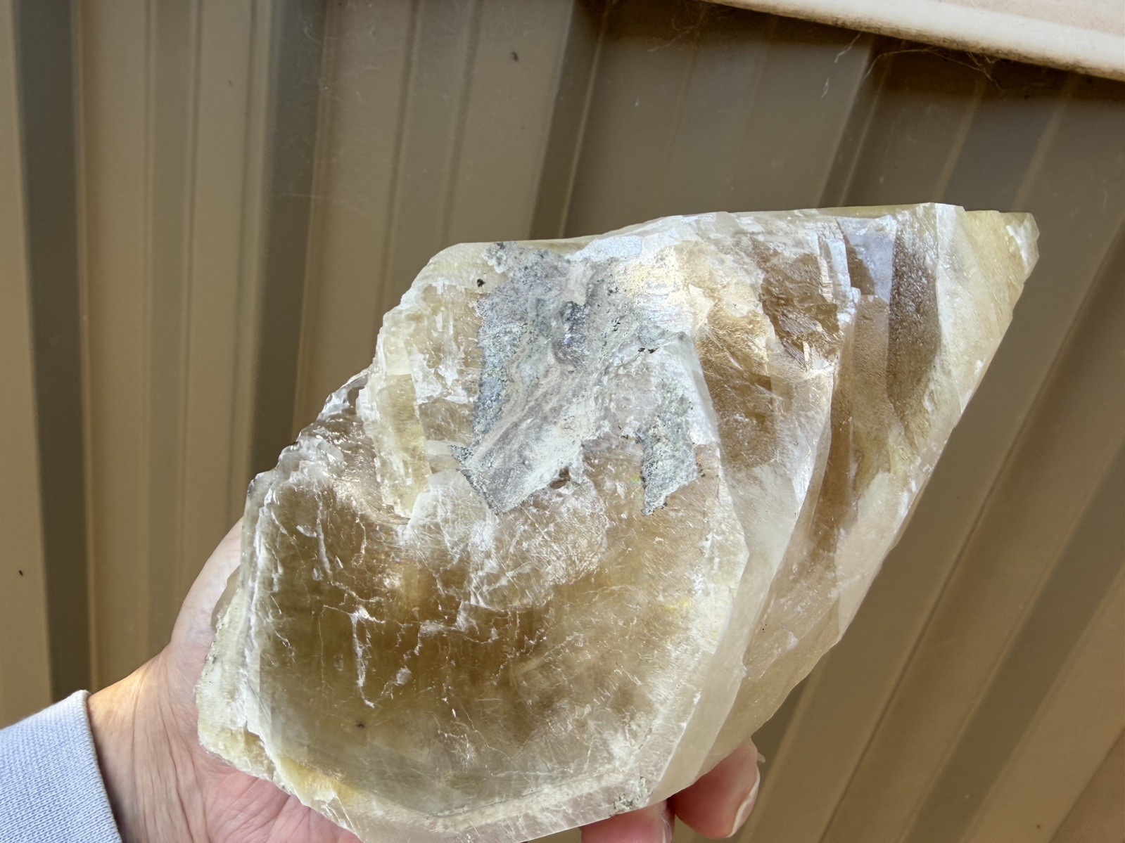 Calcite Massive Crystal Sweetwater Mine, Reynolds County Missouri USA 2.6kg Nice