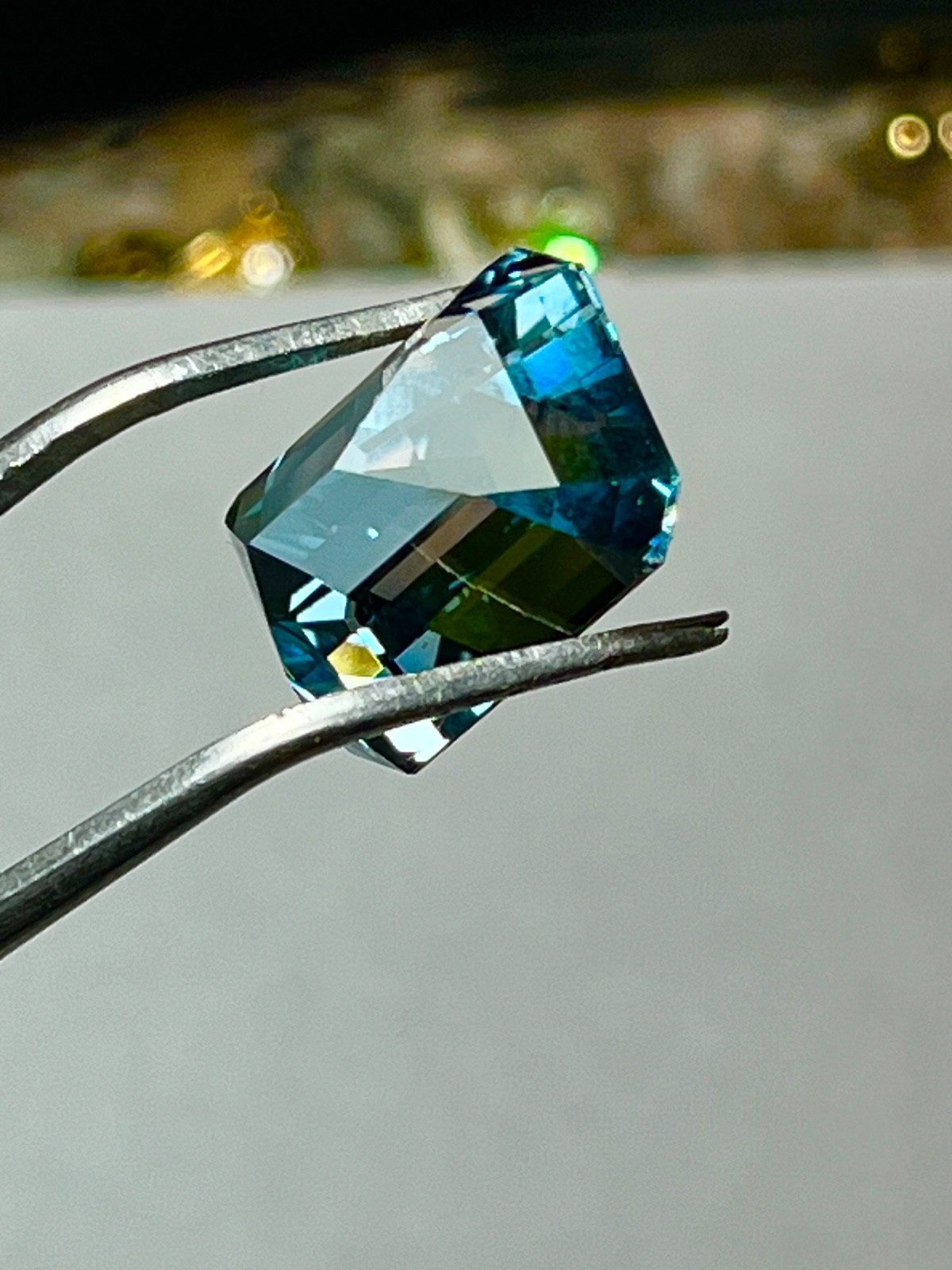 31.04ct Montana Topaz AAA Hand Cut by Master Lapidary (1980s) Large Emerald Cut