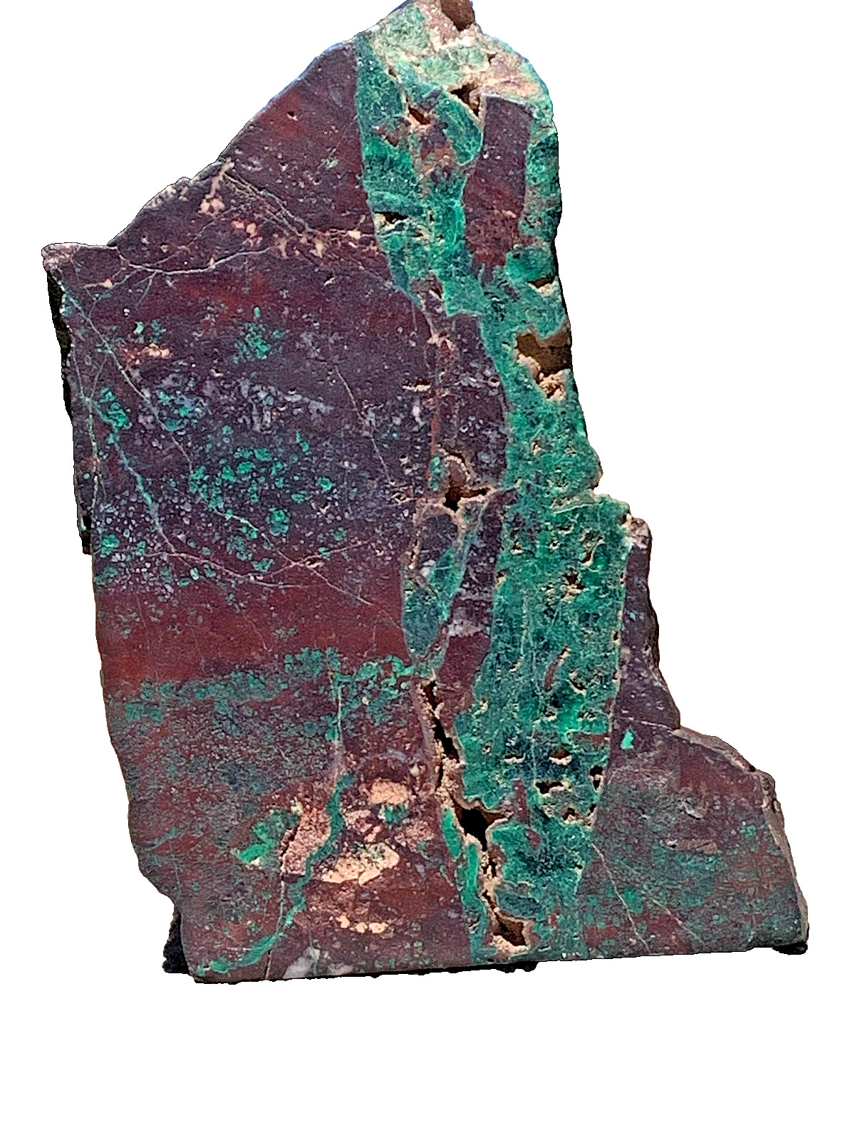 6.5lbs Globe/Miami AZ Old Stock Specimen – Druzy Quartz Malachite on Cuprite.