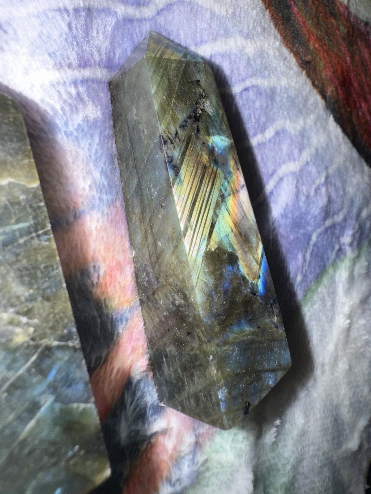 Two Labradorite Towers