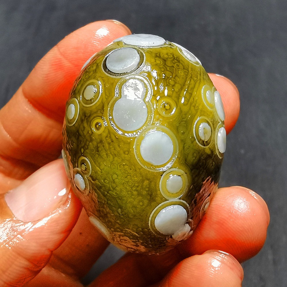 HOT50g Natural Gobi agate eye Agate China Mongolia 66A30