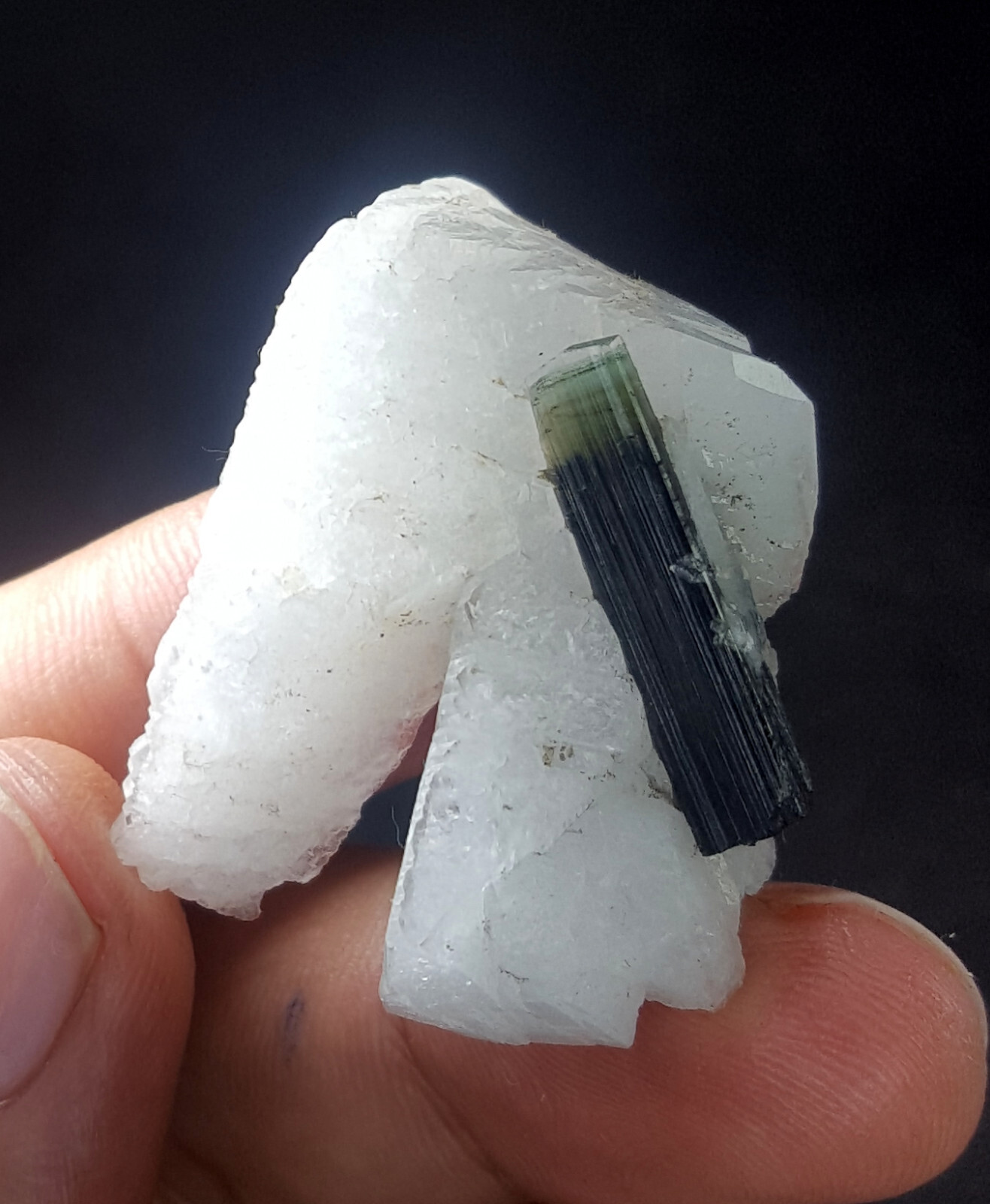 Natural Green Cap Tourmaline Crystals Spicemens From Astaknala Lot 21Pcs 692g