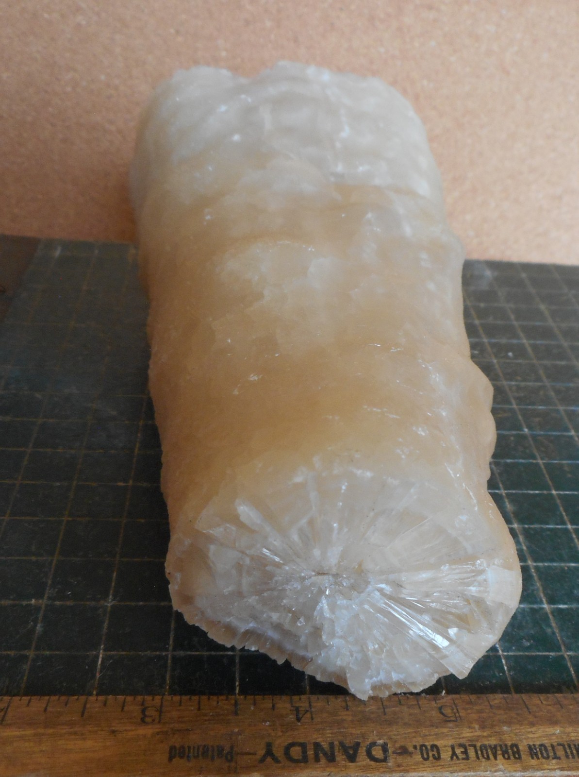 Stalactite, Calcite, Natural Crystal Specimen, 7.0″ long, 3.2″ diameter. 3.6 Lbs