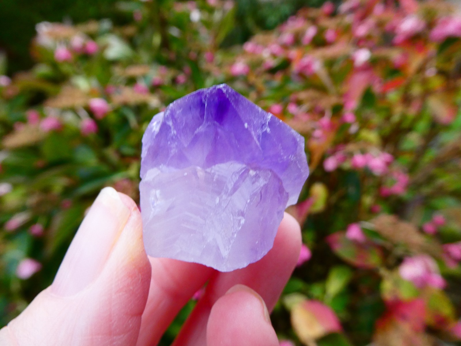 3 Amethyst Crystal Large Chunky Tips Points Weight 160g Approx 27mm – 65mm