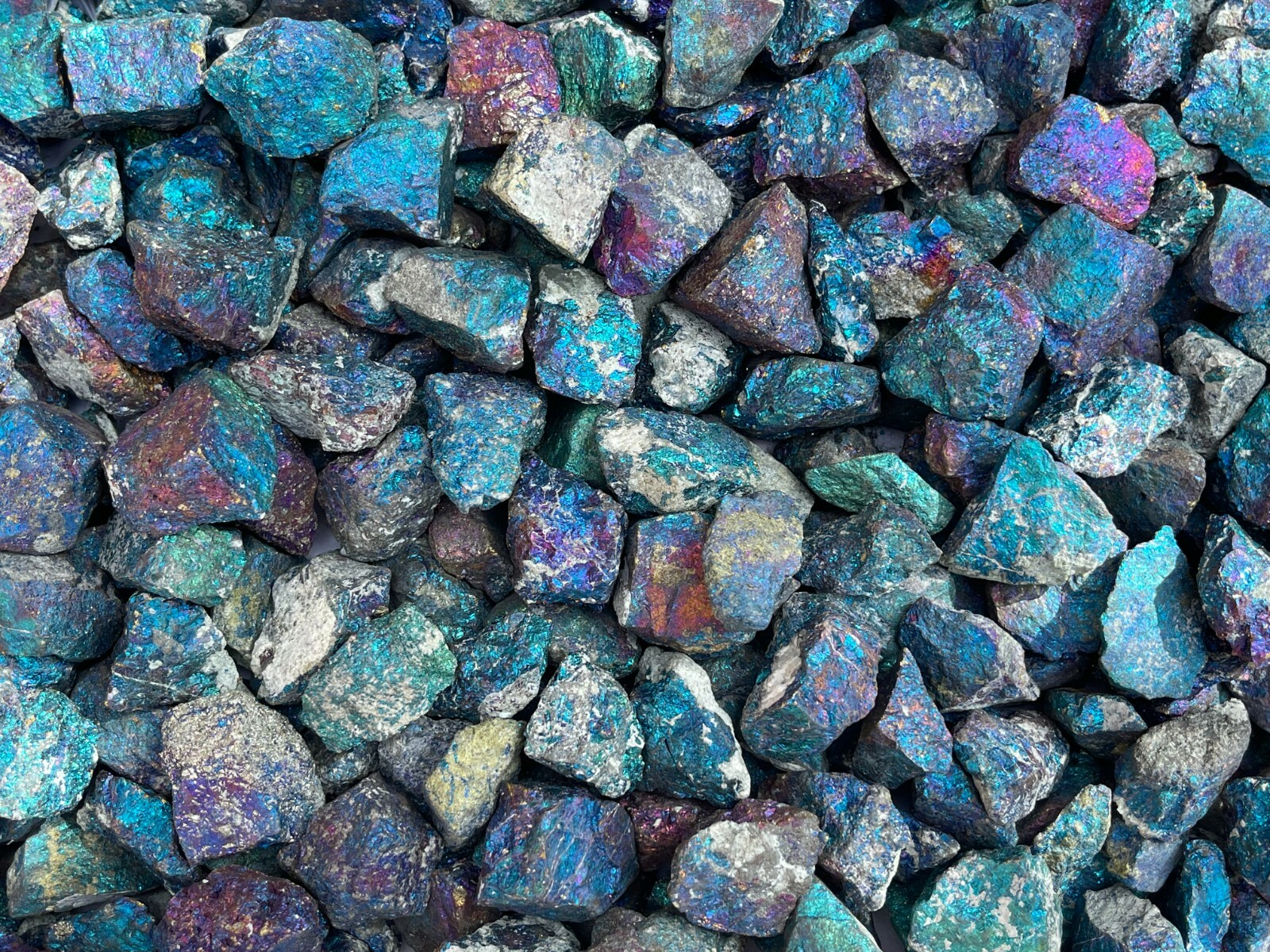 Grade A++ Chalcopyrite Natural Stone, Raw Peacock Ore Stone, Wholesale Bulk Lot