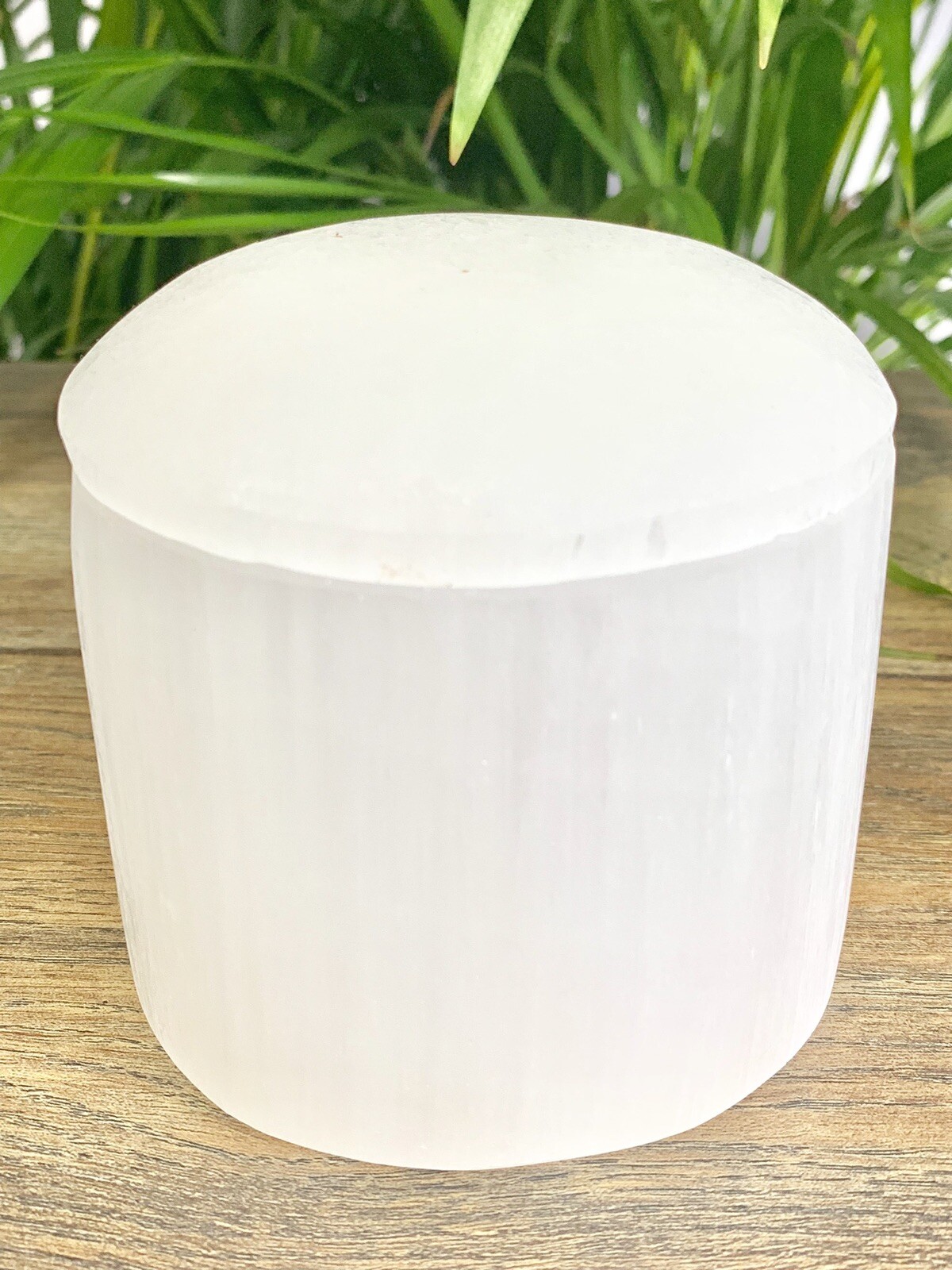 Selenite Jar Crystal Jar Charging Stone Vessel Reiki Chakra Meditation Gift Idea