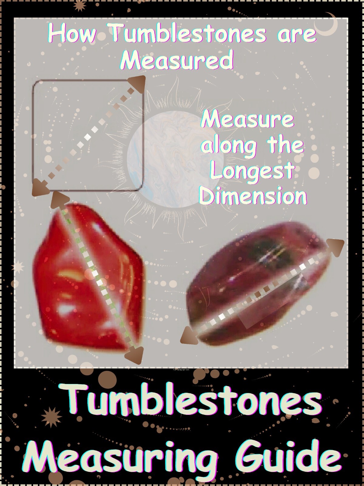 Large Tumble Stones Average 25mm + (min 20mm) Crystal Healing Reiki Chakra