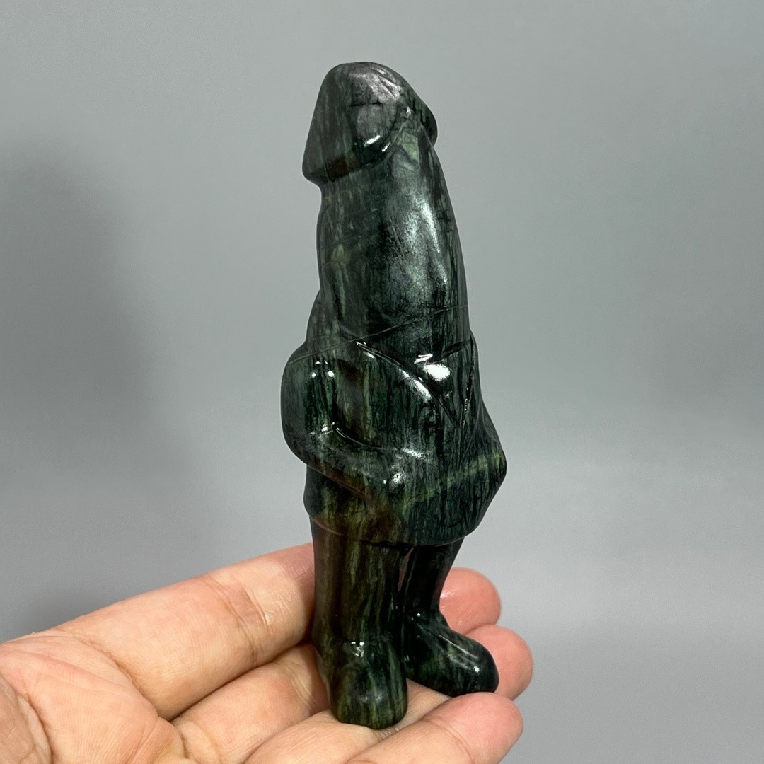 5.7″ Natural garnet Male Penis skull quartz crystal skull Figurines Healing 1pc