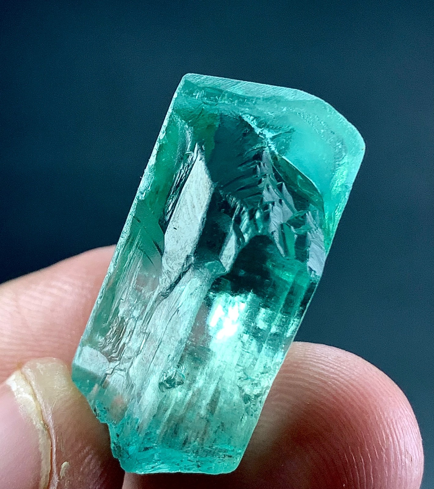 Hiddenite Kunzite Crystal From Afghanistan 50 Carat