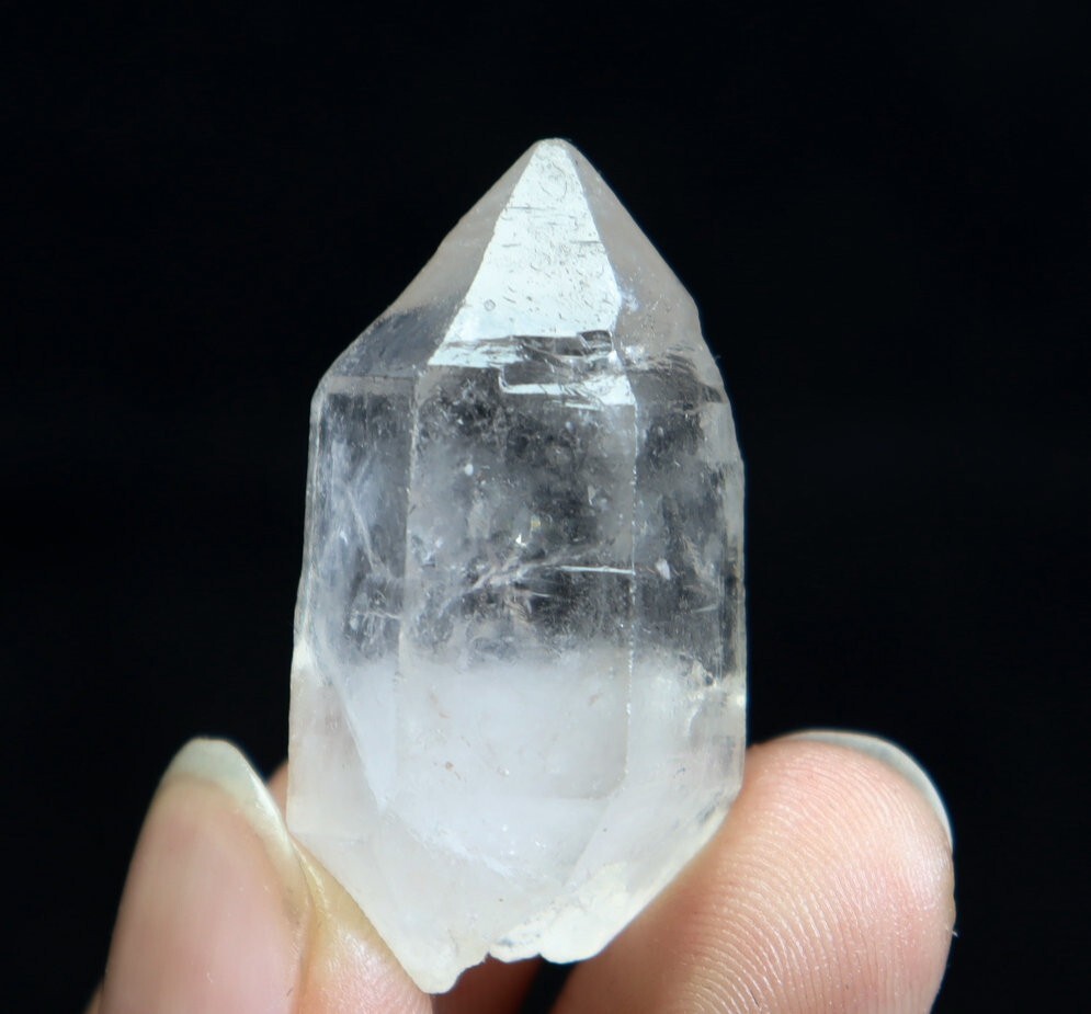 Natural Herkimer Diamond Quartz Crystal Stone Point Healing Mineral Specimen