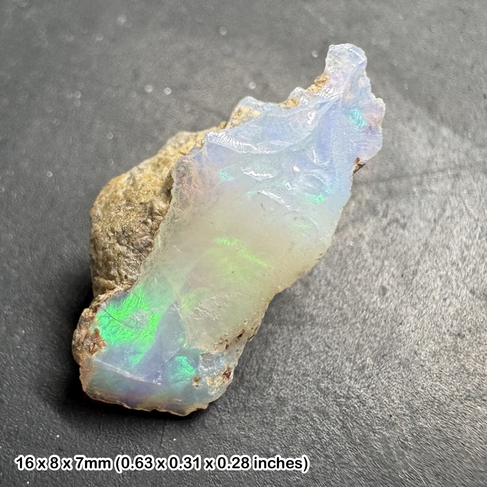 Ethiopian Opal Natural Opal Mineral Specimen Ethiopia Play of Colour Collector