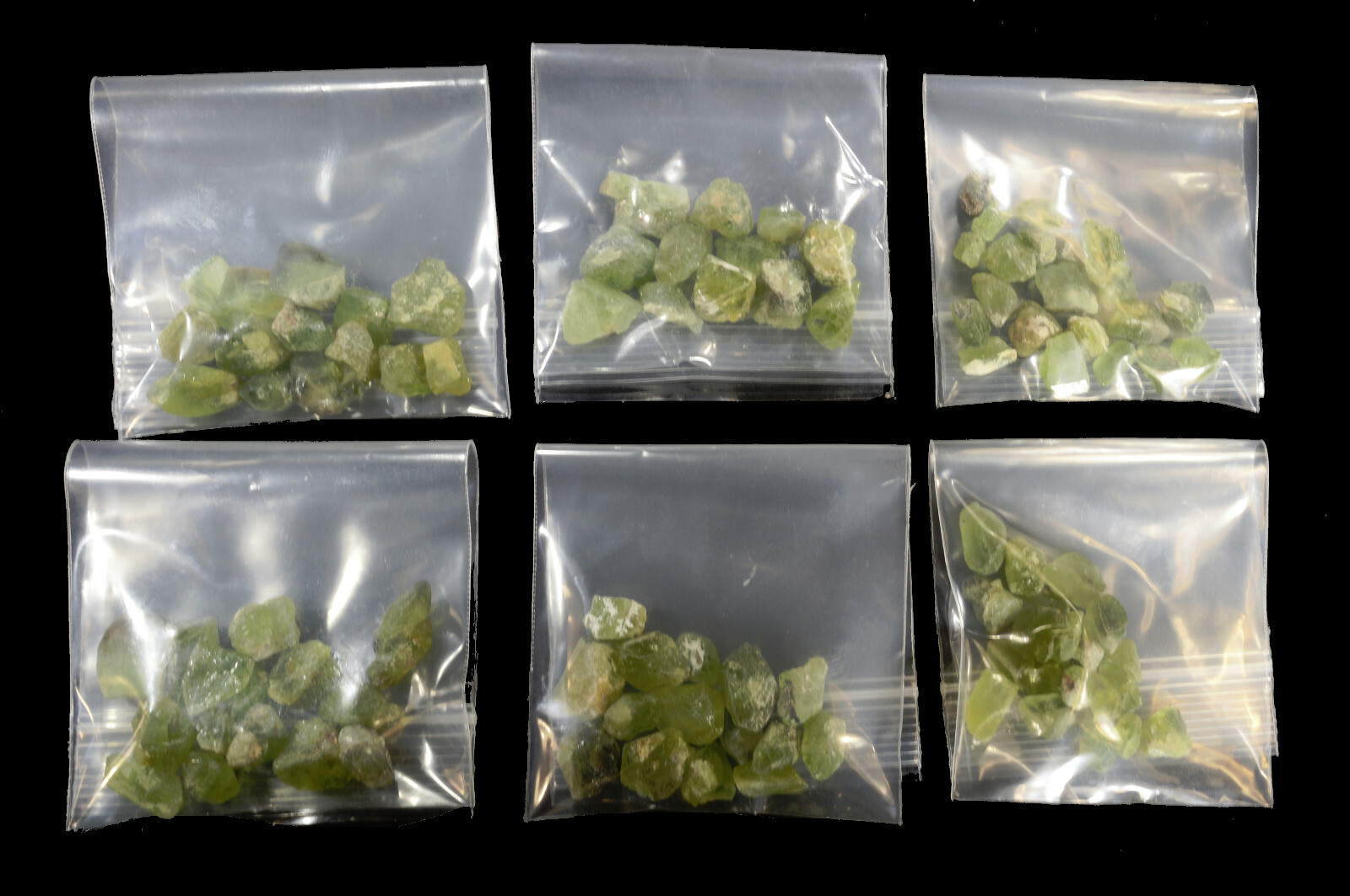PERIDOT Crystals 1/2″ 1 Ounce Bag AAA Grade Natural Rocks and Minerals Specimen