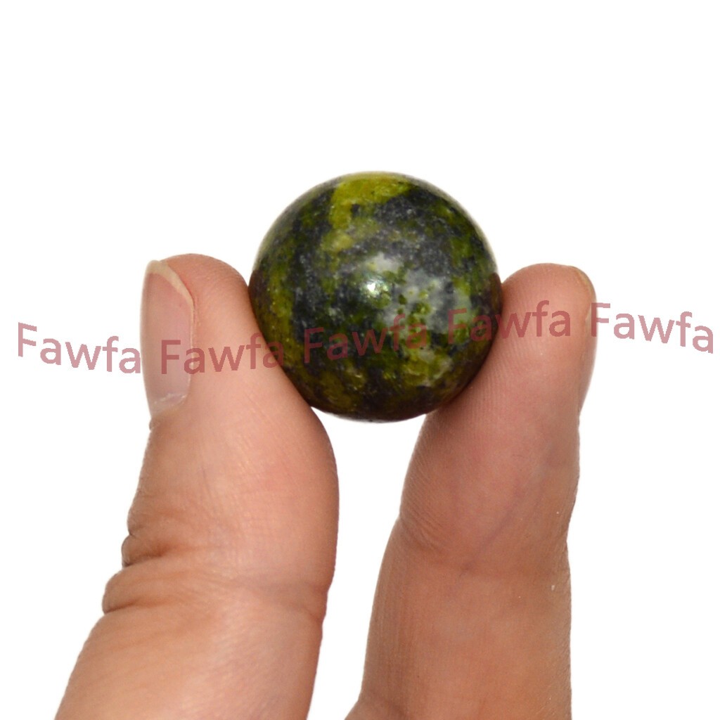 20mm Solid Gemstone Polished Rocks Minerals Crystal Healing Orb Ball Sphere