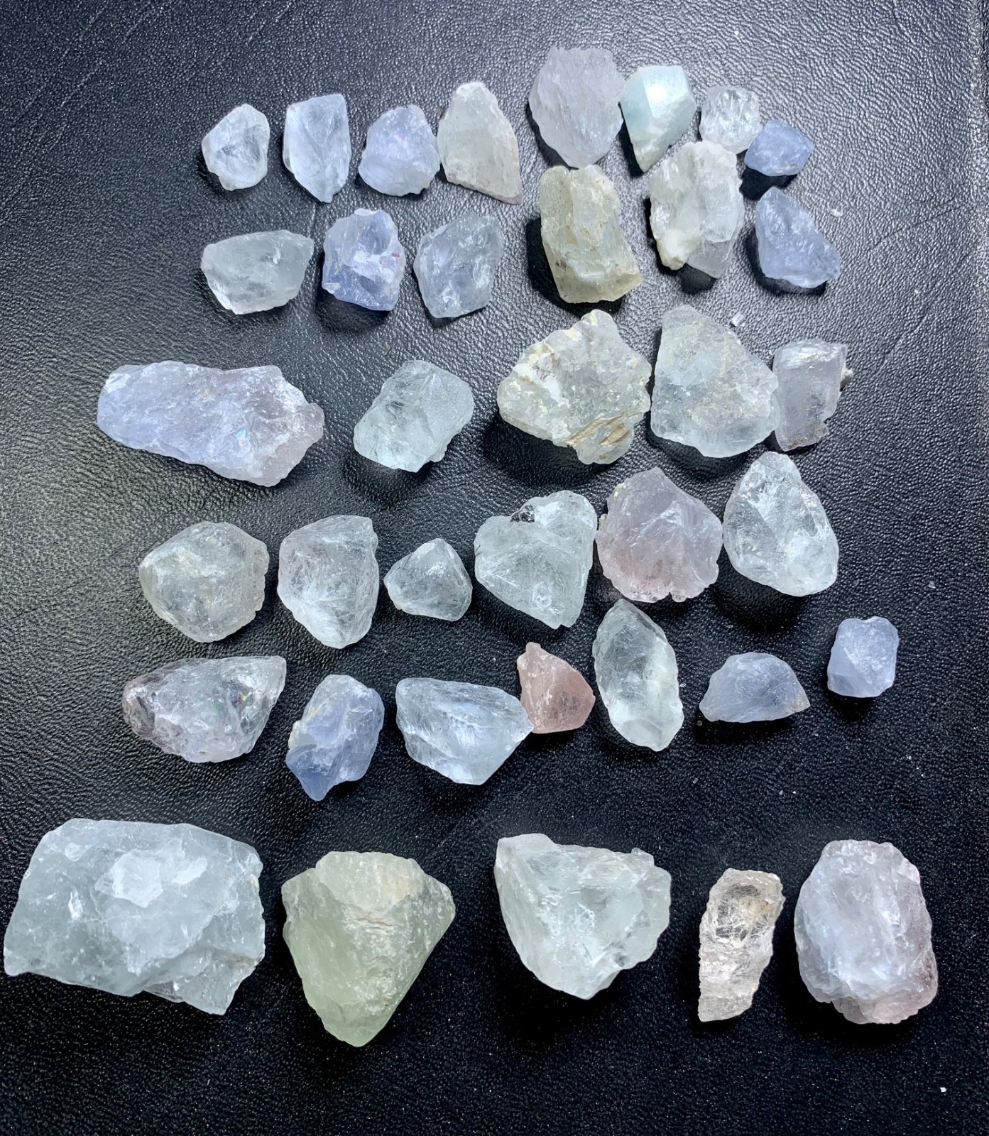 Fluorite Rough Lot from Pakistan 185Grams/930Carats