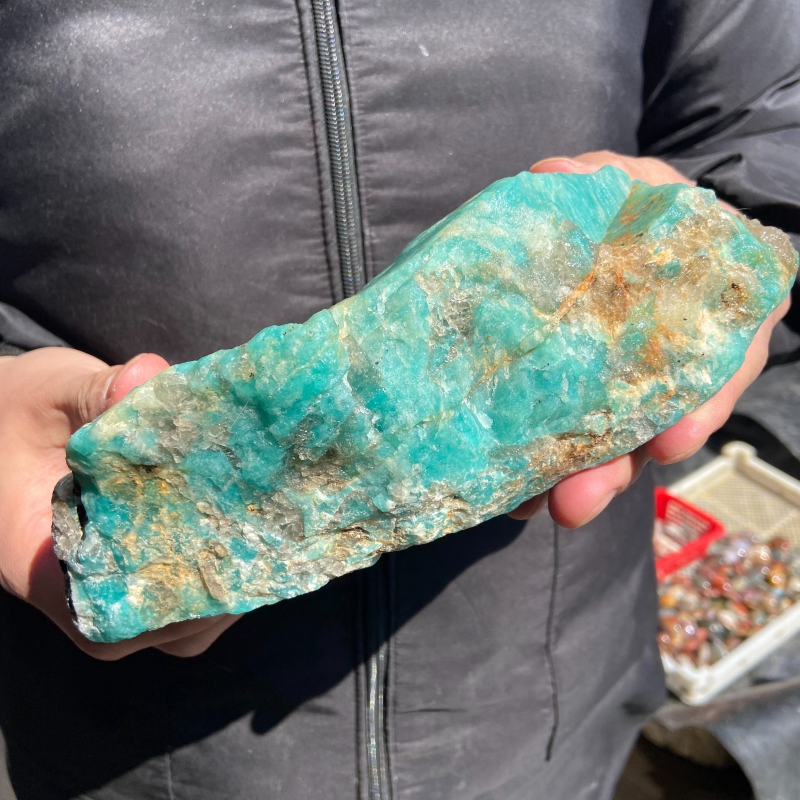 2.58kg Wholesale High Quality Natural Raw Green Aventurine Rough Crystal Mineral