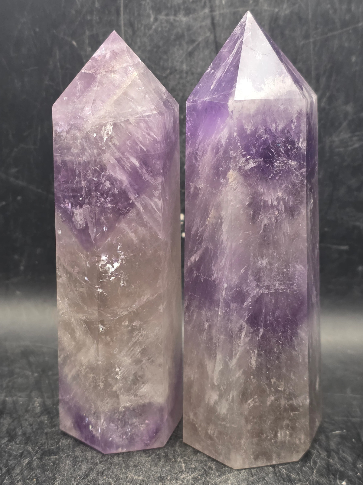 Large Amethyst tower! 7 ounces, 4.3 inches tall