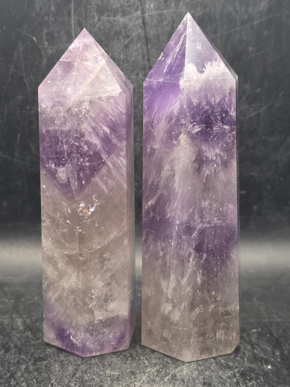 Large Amethyst tower! 7 ounces, 4.3 inches tall