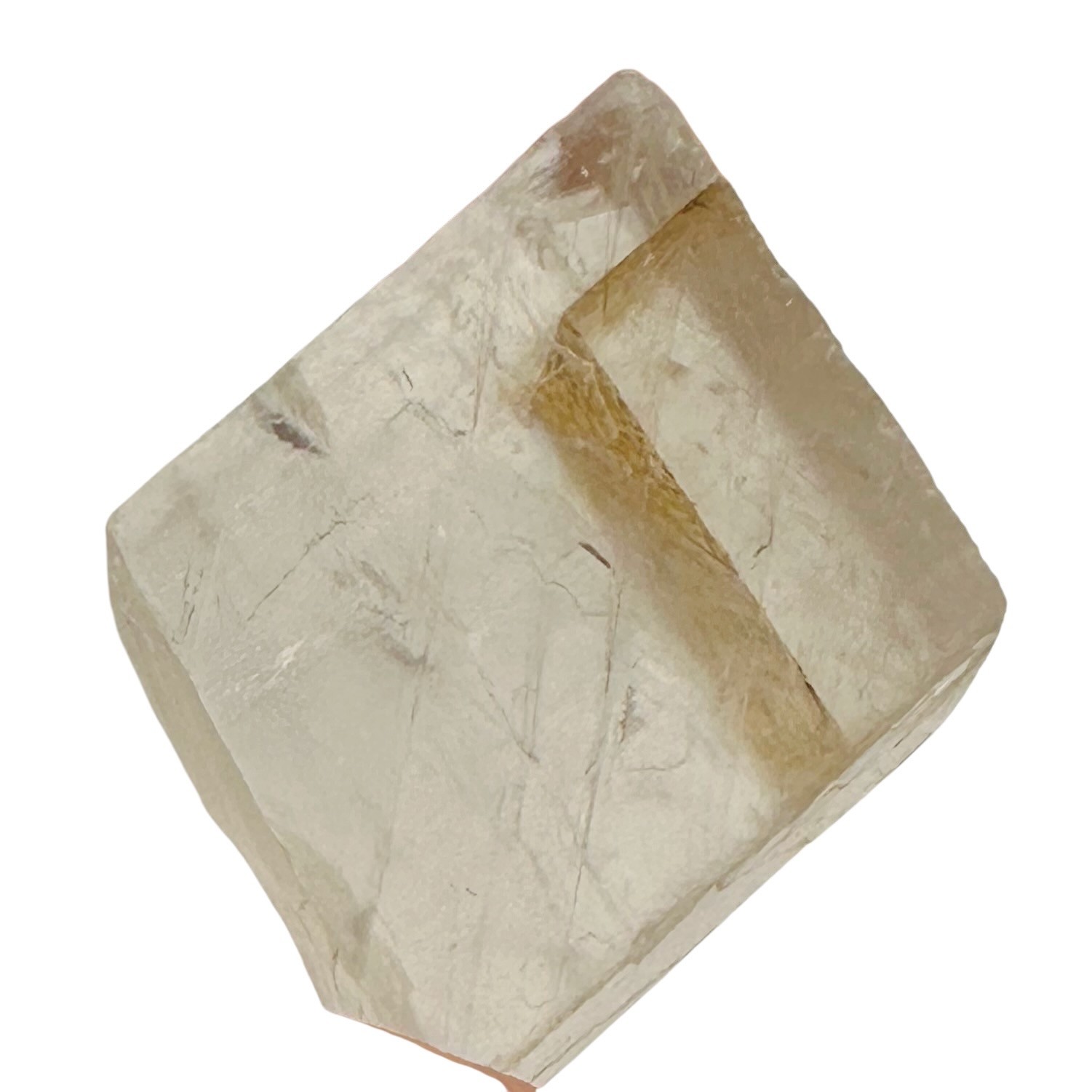 Optical Calcite Iceland Spar 25g Rectangular Display Specimen| 27x26x12mm|Clear|