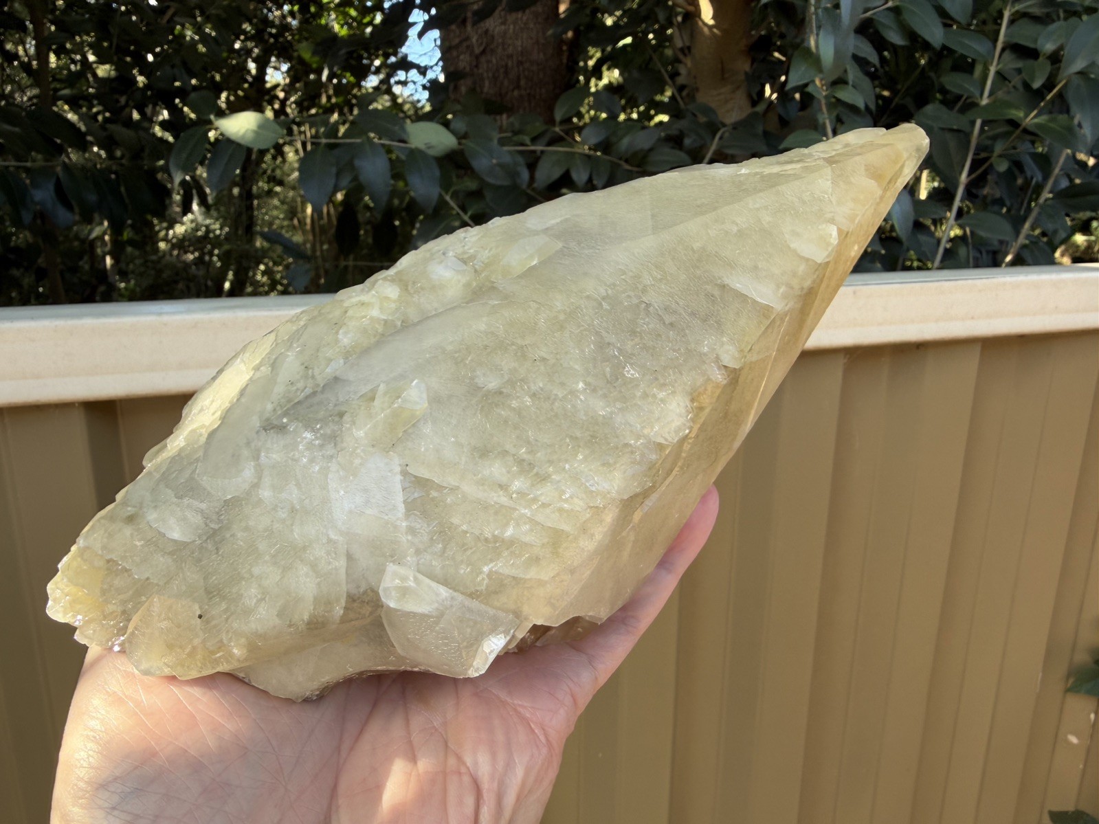 Calcite Massive Crystal Sweetwater Mine, Reynolds County Missouri USA 2.6kg Nice